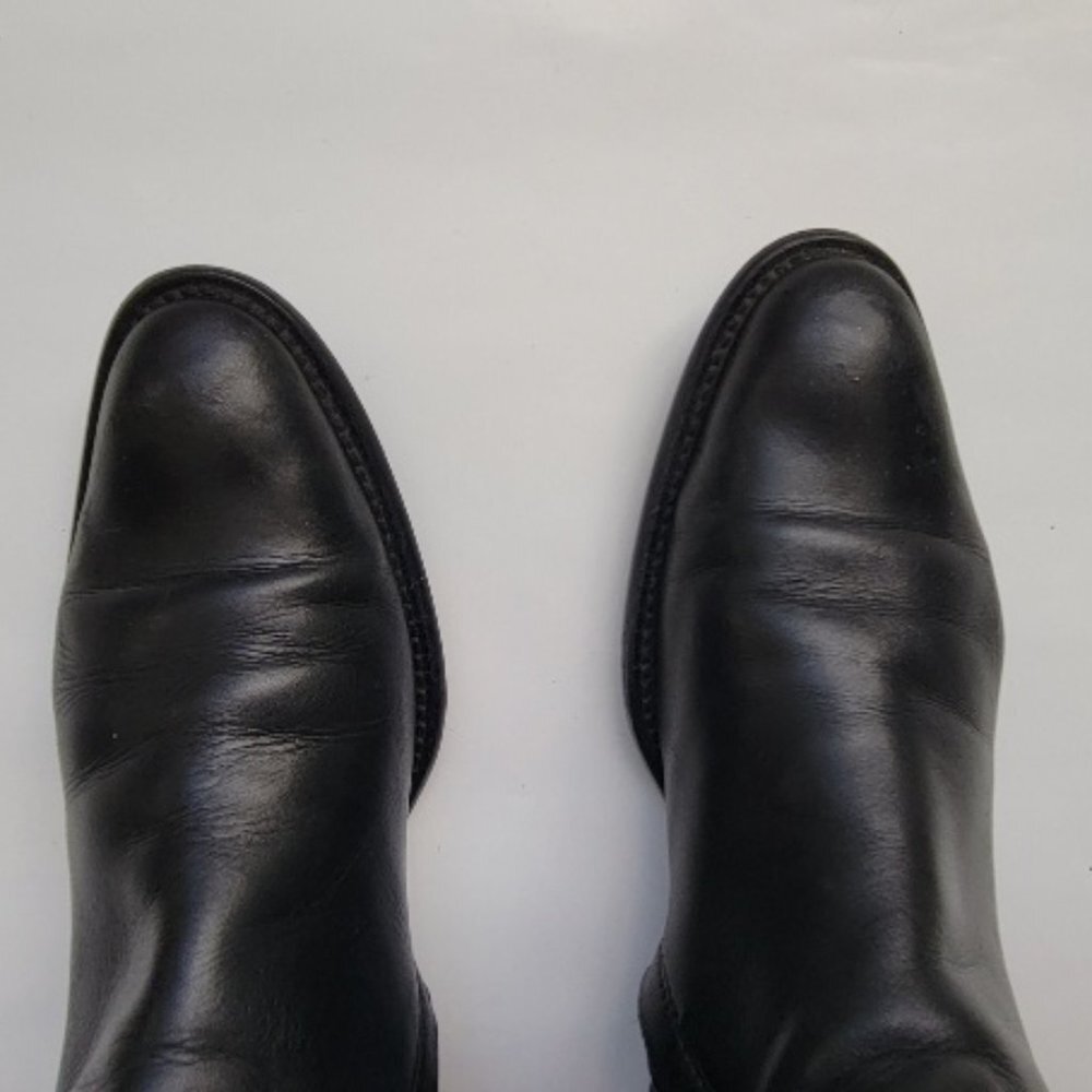 FRANCO BOSCHI TALL BOOTS WITH TASSEL SIZE 38 1/2 USED - Picture 4 of 14